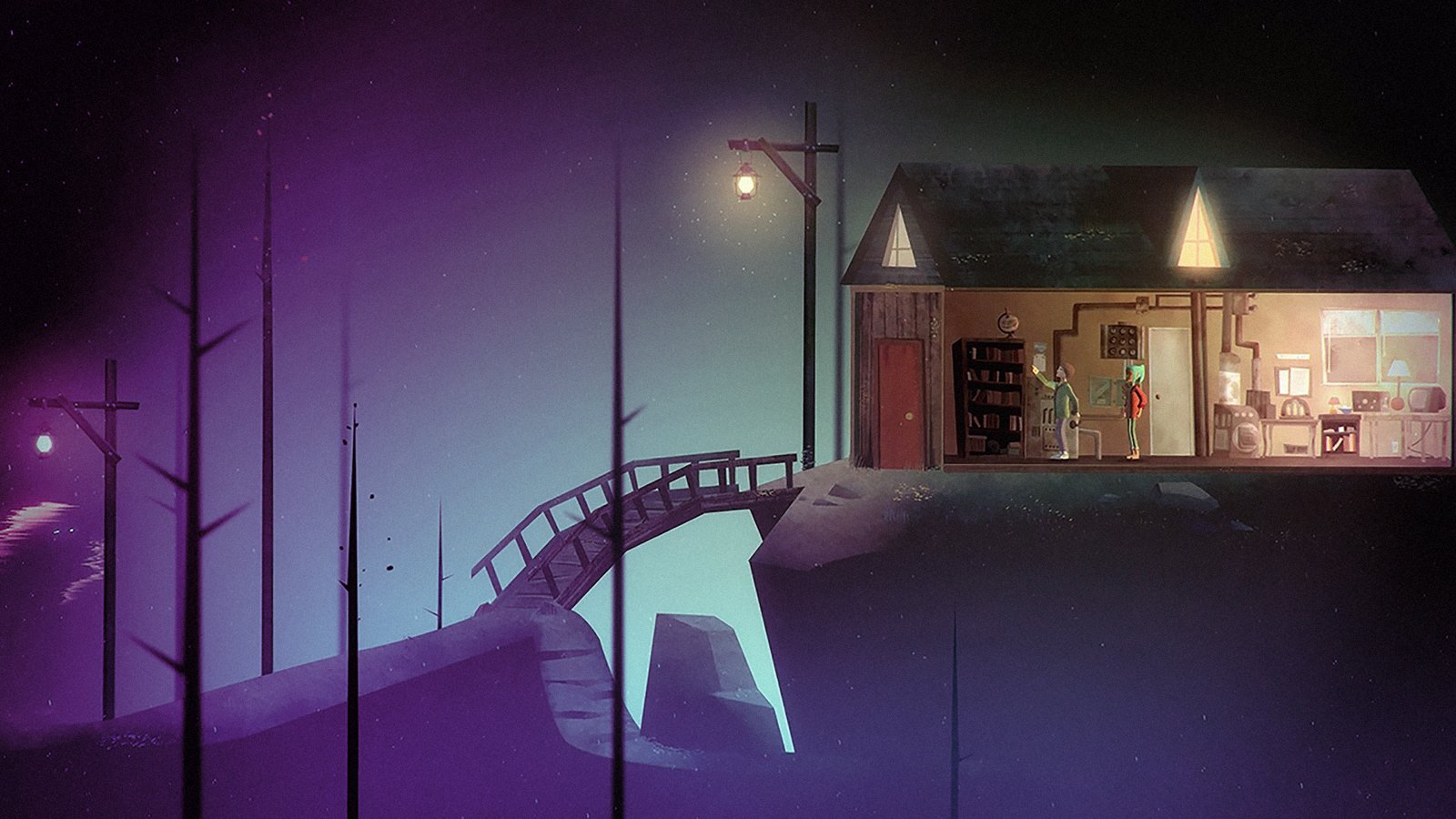 Oxenfree's gorgeous graphic
