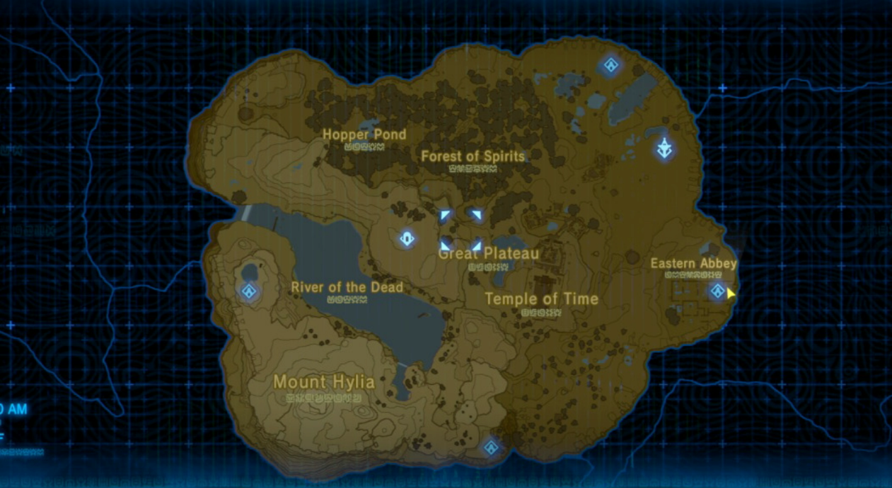 Great Plateau Map